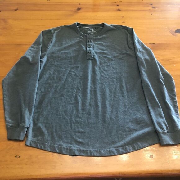 Mens Michael Brandon Large Long Sleeve Shirt - Picture 3 of 7